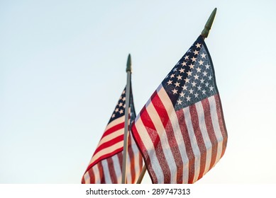 american flags