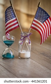 American Flags July 4th Celebration Countdown Stock Photo 441361201  Shutterstock