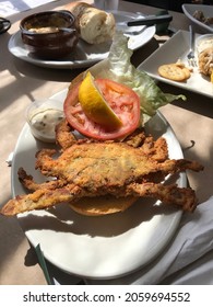 American Food, Soft Shell Crab Burger.