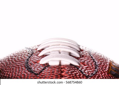  American football ball close up on white background and place for text - Powered by Shutterstock