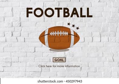 American Football Ball Rugby Game Concept - Powered by Shutterstock