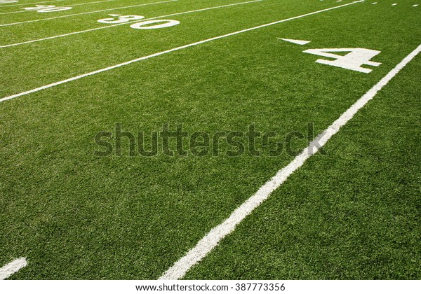 American football
field