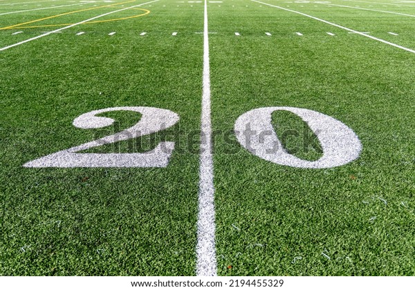American\
Football Field - Twenty (20) yard\
line	