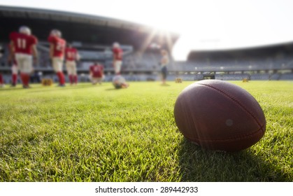 American football game - Shutterstock ID 289442933