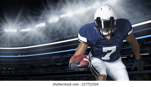 American Football Game Action Photo