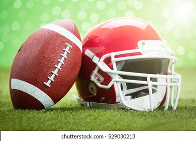 American Football Helmet - Powered by Shutterstock