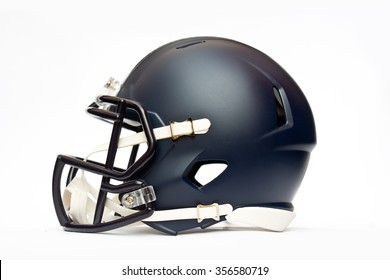 American Football Helmet Isolated On White Background