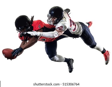 american football players men isolated