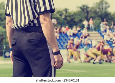American Football Referee. 