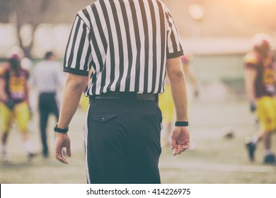 American Football Referee.