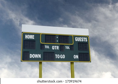 American Football Scoreboard