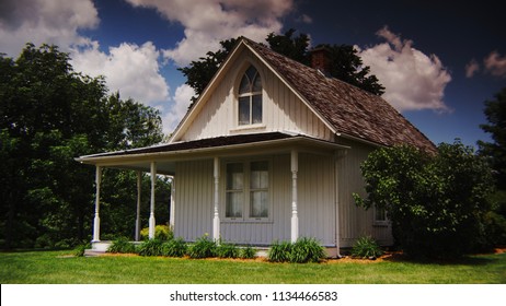 American Gothic Farm House - Summer