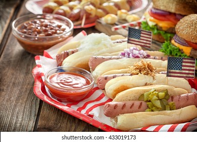 American Holiday 4th Of July - Picnic Table 