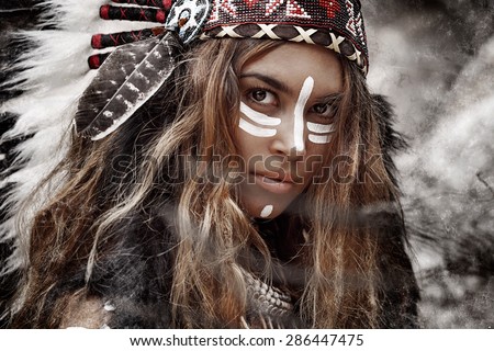 American indian woman 