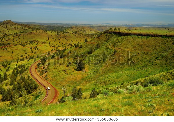 The American landscape.\
Oregon. USA