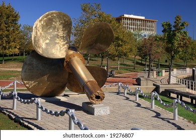 The American Merchant Marine Memorial At Camden, NJ.