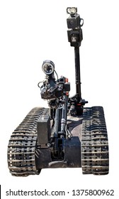  American military robot  developed  for the exchange of mines at the exhibition in the capital of Ukraine