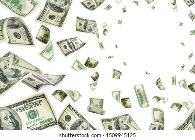 American Money Money Falling Dollar Sign Stock Photo 1509945125 ...