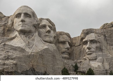 American Presidents At Mount Rushmore