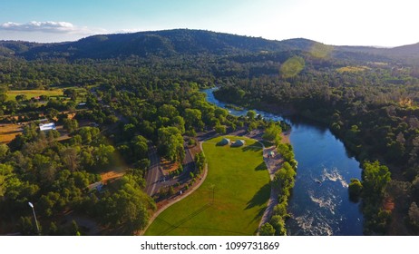 American River In Lotus, CA