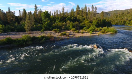 American River In Lotus, CA