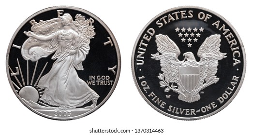 American Silver Eagle Dollar Coin Proof