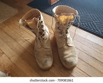 American Soldier's Army Boots