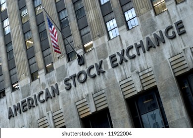 American Stock Exchange In Lower Manhattan, NYC