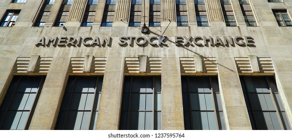 American Stock Exchange In Lower Manhattan, NYC