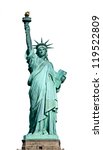 American symbol - Statue of Liberty. New York, USA.