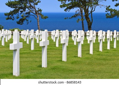American War Cemetery near Omaha Beach, Normandy (Colleville-sur-Mer)