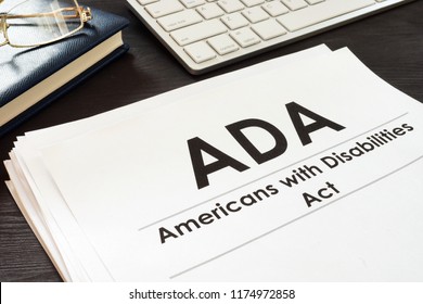 Americans With Disabilities Act ADA And Glasses.