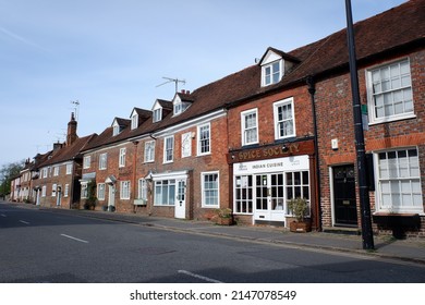 Amersham, Buckinghamshire, England, UK - April 18th 2022: Historic Houses In Whielden Street, Old Amersham