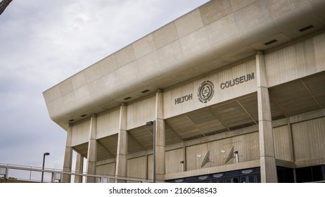 Ames, IA - May 22, 2022: Hilton Coliseum at Iowa State University Cyclones' college campus