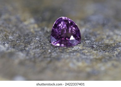 amethyst gemstone natural beautiful purple color  