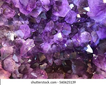 Amethyst Geode Background