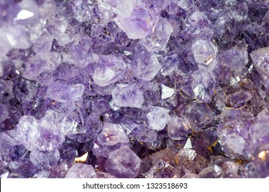 Amethyst Mineral (silicon Dioxide, SiO2)