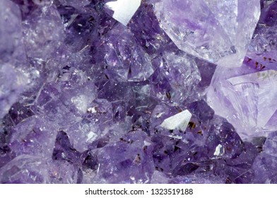 Amethyst Mineral (silicon Dioxide, SiO2)