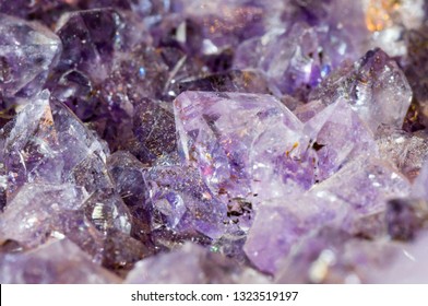 Amethyst Mineral (silicon Dioxide, SiO2)