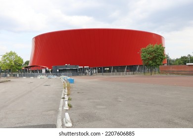 Amiens, France - 08 15 2022 : The Zenith, Concert And Performance Hall, Exterior View, City Of Amiens, Department Of The Somme, France