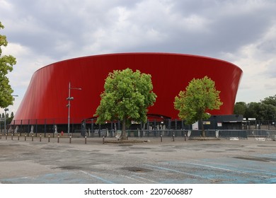 Amiens, France - 08 15 2022 : The Zenith, Concert And Performance Hall, Exterior View, City Of Amiens, Department Of The Somme, France