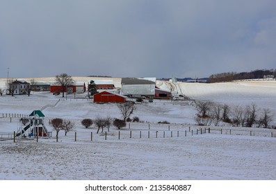 Amish Farm In Ohio Amish Country, USA
