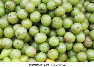 Amla Background. Green Indian Gooseberry Amla Background - Shutterstock ID 1655097196