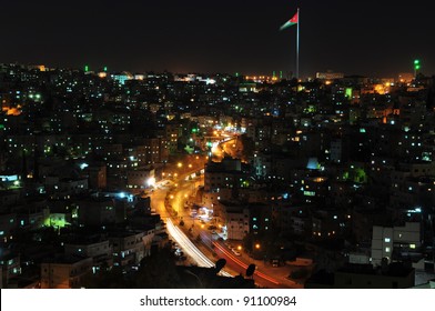 Amman Heights At Night