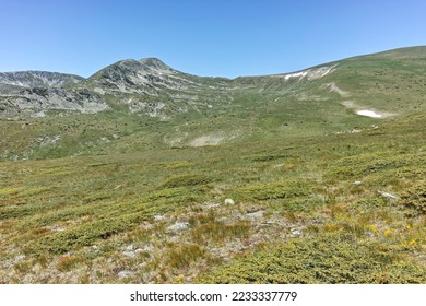 Ammazing Summer landscape of Rila mountain near Belmeken Reservoir, Bulgaria - Shutterstock ID 2233337779
