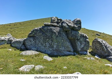 Ammazing Summer landscape of Rila mountain near Belmeken Reservoir, Bulgaria - Shutterstock ID 2233337799