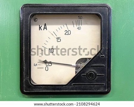 Ammeter - a device for measuring current in amperes