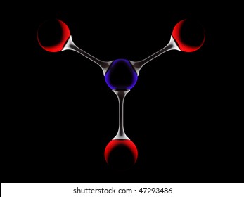 Ammonia Molecule Chemical