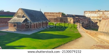 The ammunition depot built by the British forces in Lahore Royal Fort. Lahore Fort