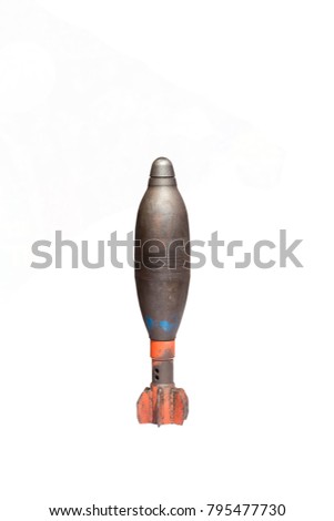 ammunition isolated, Light Anti-Tank Weapon, clipping path